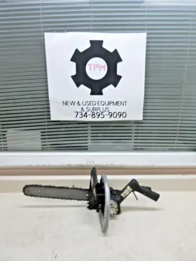 Cs05 Stanley Hydraulic Chainsaw With 12 Inch Bar And Chain Tested Working Used