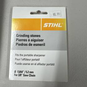 Stihl 0000-882-4105 New Genuine Grinding Stones 3pk 13/64 Inch 5.2mm Oem
