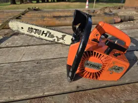 015r Stihl Rare Arborist Top Handle Chainsaw With 14 Inch Bar Running Saw