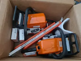 0881 Stihl 886661528011 Ms 250 Chainsaws With 18 Inch Bar 2 Pack