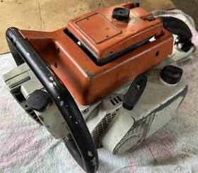 Stihl 9422060 Vintage Chainsaw 051 076 Runs - For Parts Or Needs Full Rebuild