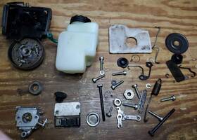 Stihl C1q-s264c Ms170 Carburetor 1130 120 0603 Including Goodies