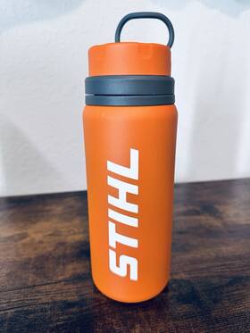 Stihl H2go Realm Water Bottle Thermos 25oz Stainless Steel