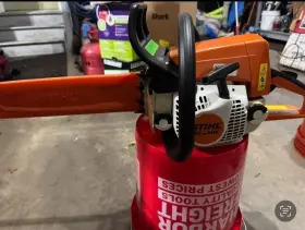 Ms-250c-be Stihl Used Rebuilt Chainsaw 18in Bar And Chain