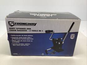 Strongway 3304384 Rivet Spinner And Chain Breaker 2 Tools In 1