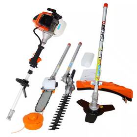 Sudzendf 744110527872 4-in-1 Multi-functional Trimming Tool 63 Cc 2-cycle Garden System With Gas