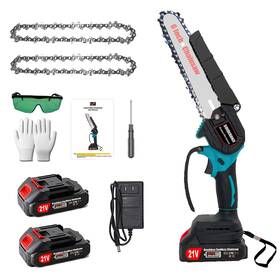 Suidehanzi 651648796546 Mini Chainsaw 6 Inch Cordless Electric Power Chain Saws Handheld Small Batte