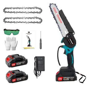 Suidehanzi 651648796546 Mini Chainsaw 6 Inch Cordless Electric Power Chain Saws Handheld Small Batte