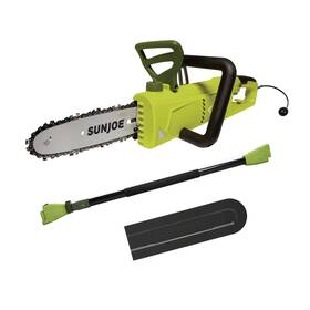 Sun Joe Swj805e-u-a 8 Inch Electric Convertible Pole Chain Saw 2-in-1 Cutting Tool Open Box