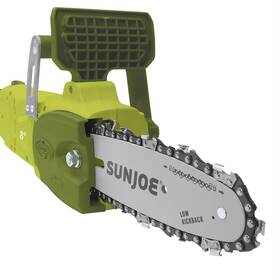 Sun Joe Swj806e-u-b 120v Convertible Pole Chainsaw Electric Trimmer 8.6 Green Used