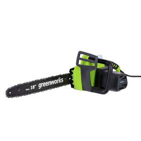 Sunrise Global Marketing 744759676894 Greenworks 14.5 Amp 18 Inch Corded Electric Chainsaw 20332