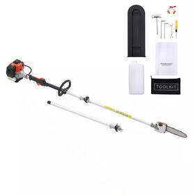Svopes 445037266297 Gas Pole Saw 25cc 2-stroke 8 Inch Alloy Steel Blade For Pruning 23 Fl.oz. T