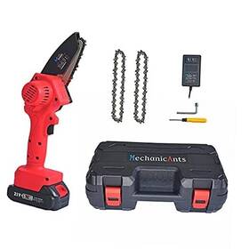 Ta International Llc Ma2102 Mini Chainsaw 4-inch Electric Chain Saw Handheld Pruning Shears