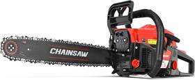 Techmoo 6220e 62cc Gas Chainsaw 20 Inch 2 Cycle