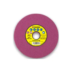 01005000 Tecomec Pink Grinding Wheel 5-3/4 Inch X 5/16
