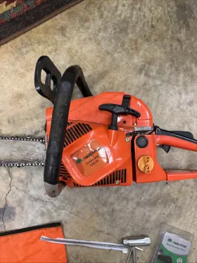 Cs6150 Timberpro 62cc Gas Chainsaw 20 Inch Bar Runs Great New Chain And Tools