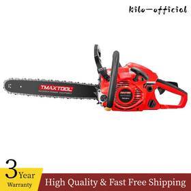 Tmaxtool Tm5200-4 62cc 20 Inch Gas Chainsaw 2 Stroke Powered Wood Cutting Engine For Pruning And Limbing