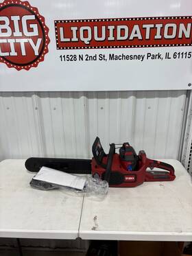Toro 51851 Brand New 16 Inch 60 V Battery Chainsaw Kit And Charger