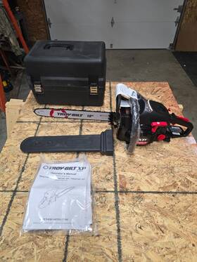 Troy-bilt 41ay4218766 Troy-bilt 41ay428x766 Tb4218c Xp 42cc 2-cycle 18 Inch Gas Chainsaw New