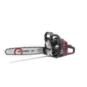 Troy-bilt Mo41ay46xs766 20 Inch 46cc 2 Cycle Gas Chainsaw With Carry Case Anti Vibration Automatic Chain Brake