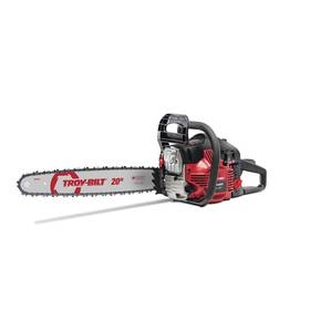 Troy-bilt Mo41cy46cs766 20 Inch 46cc 2 Cycle Gas Chainsaw Antivibration Auto Oiler Tree Pruner Wood Cutter