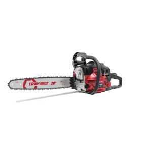 Mo41cy46cs766 Troy-bilt 20 Inch 46cc 2 Cycle Gas Chainsaw Antivibration Auto Oiler Tree Pruner Wood Cutter