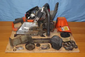 576-hd Ventmaster Rescue Chainsaw - Complete For Parts Or Repair