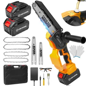 A8000012 Verymodel Mini Chainsaw 8 Inch And 6 Electric Cordless Upgraded Brushless
