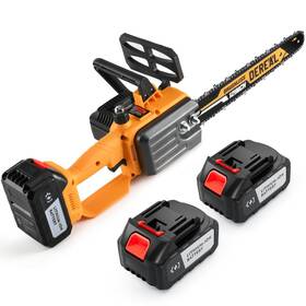 Vetoper 810147645152 Electric Brushless Chainsaw Cordless 12 Inch Chain Saw 20v Battery Pow