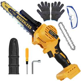 Vetoper Dwc-y8-2 Cordless Mini Chainsaw 8 Inch For Dewalt 20v Max Battery Powered No