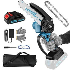 Vetoper Mnc-r6-0122 Chainsaw 6 Inch Mini Electric Cordless Battery Powered Handheld Cha