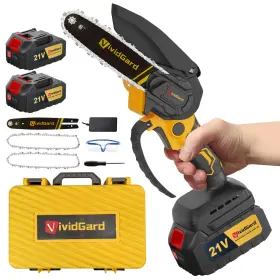 44-onnz-iaog Vividgard Extra-long-range 6-inch Chainsaw By 2pcs 21v 4000mah Batteries Electric H