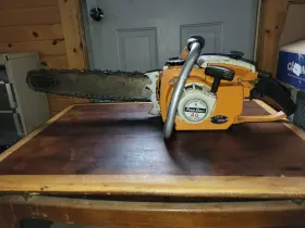 Tmc-24085 Wards-powr-kraft 4.0 Chainsaw For Parts Or Repair Used Remington Pl-5