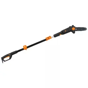 Wen 313113758776 Electric Telescoping Pole Saw 8-inch Chain 6-amp Pruner Tree Branch Cutting Tool