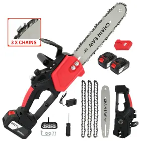 Wm-weg-usnp202405169280 313040291254 Baokaler 12 Inch Cordless Chainsaw Handheld Electric For Wood Cutting Tree