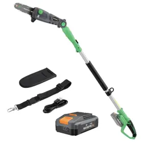 125323 Workprox Cordless Pole Saw With 15 Ft Max Reach 8 Inch 20v 4.0ah Electric Chainsaw
