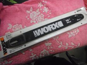 Worx Wa0156 16 Inch /40 Cm Wg303 Wg303.1 Replacement Bar For Chainsaw Wa0158 New