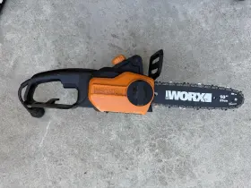 Wg300 Worx 10 In Corded Electric Chainsaw Tested Clean Cuts All Functional