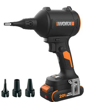 Worx Wx099l Nitro 20v Power Share Duster Inflator And Shop Blower Battery &