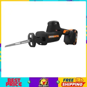 Wx501l Worx Nitro 20v Brushless Cordless Compact Reciprocating Saw-tool 2.0 Ah Battery