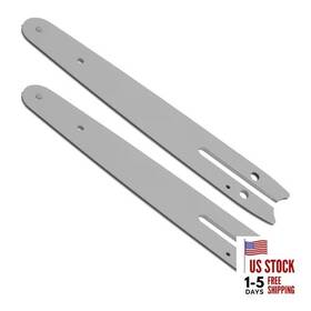 Yinettech 429-a-bf 2pcs 6 Inch Chainsaw Chain Guide Bar Manganese Steel Electric 4