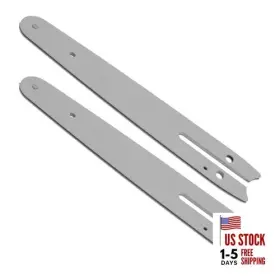 429-a-bf Yinettech 2pcs 6 Inch Chainsaw Chain Guide Bar Manganese Steel Electric 4