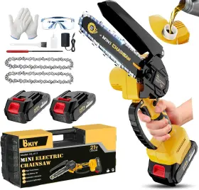 Yongkang Voneul Industry & Trade Co. Ltd 744759447357 Mini Chainsaw Cordless 6 Inch 21v Battery Powered Electric Pruning Saw With Au