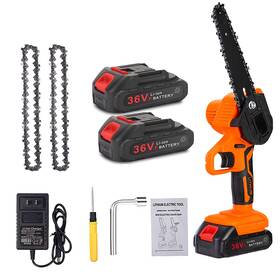 Yuxingk 761412025974 Mini Chainsaw Cordless Power Chain Saws 36v Battery Chains