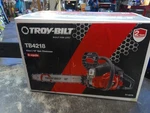 Troy-bilt TB4218 18" 42CC Gas Chainsaw New. Price: $129.99.