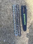 5 Pack 6" Pruning Mini Chainsaw Chains, 37DL Replacement For Greenworks CS24 New. Price: $29.99.