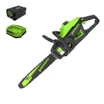 Greenworks 60V 16 Inch Chainsaw 2000W Brushless W/ 2.5AH Battery And 3A Charger New. Price: $247.49.