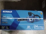 Kobalt Quiet Tech 24V 12-IN Brushless Chainsaw Kcs 204B-03 Tool Only New. Price: $125.00.