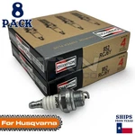 8 Pack Champion Spark Plug - For 394XPG Husqvarna Chainsaw New. Price: $37.77.