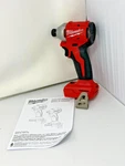 Milwaukee 3651-20 M18 Compact Brushless Cordless 1/4" Impact Driver (tool Only) Open. Price: $75.99.